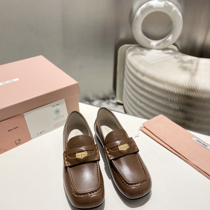 Miu Miu Leather Shoes